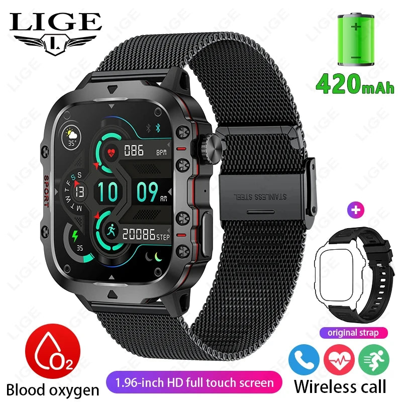Reloj multifunción con monitoreo de salud